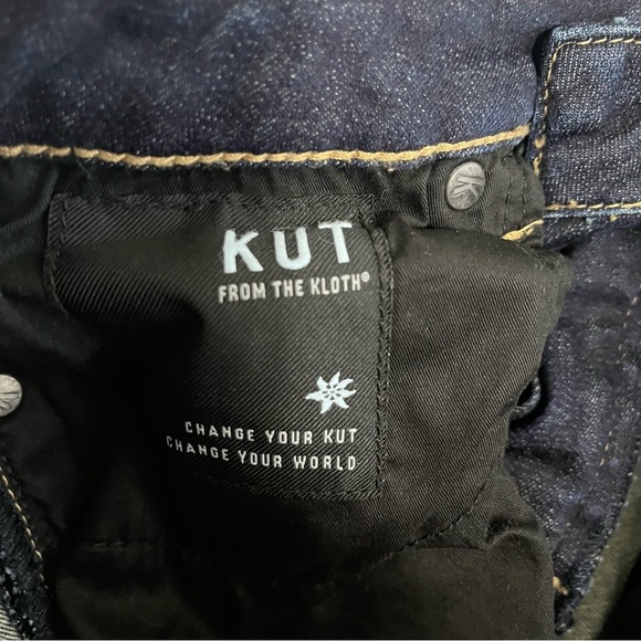 Kut From The Kloth Medium Wash Crop Ankle Jeans - Picture 9 of 14